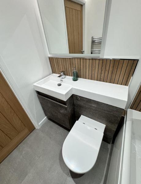 Home renovation project by Barrington's Installations